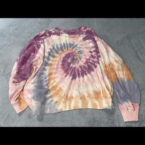 American Eagle Tie Dye Oversized Sweatshirt